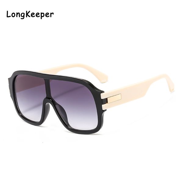 

vintage square oversized women sunglasses 2020 black friday brand designer leopard black men sun glasses gradient blue gafas de sol, White;black