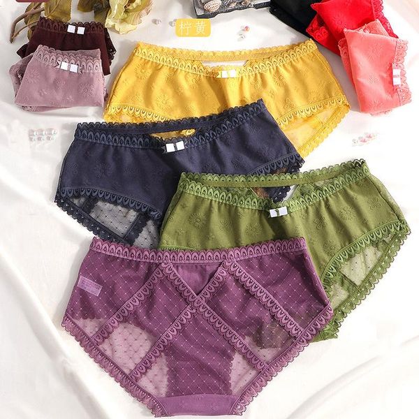 

women's close-fitting lace transparent panties underwear female sexi panti lingerie string briefs pantys pink transpar, Black;pink