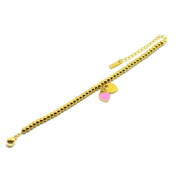 

fysara brand luxury etherral пара браслеты двухместный сердце шарики бисером браслет для женщин пара зеленые розовые браслеты charm sqcuje, Golden;silver