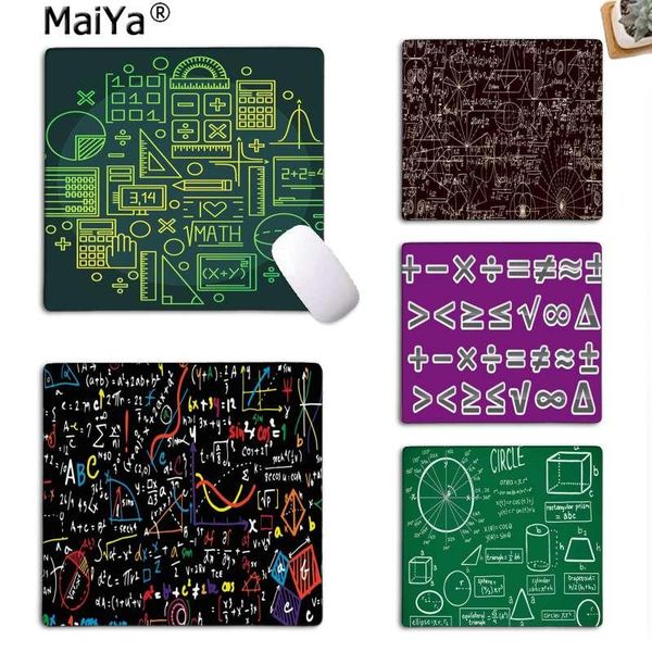 

майи new printed математические символы художник high speed ​​новый mousepad smooth запись pad desktops mate игровой коврик для мыши