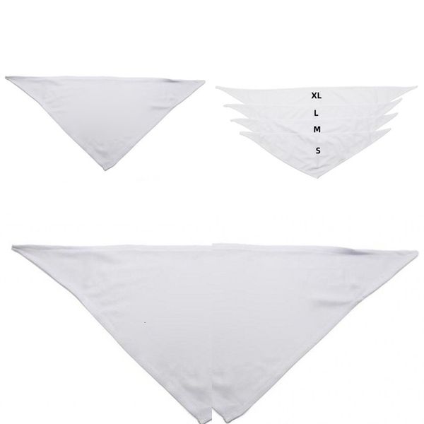 

dog pet triangular scarf sublimation blanks white sizes saliva towel simplicity dogs supplies bandanas fashion 4 9ex m2