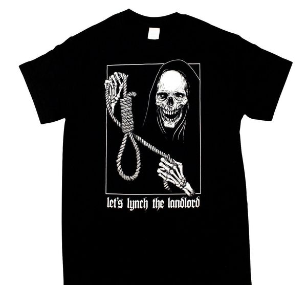 

давайте lynch арендодатель t shirt rent dead kennedys hangman виселица die футболка o шеи мужчина спорт с капюшоном hoodie