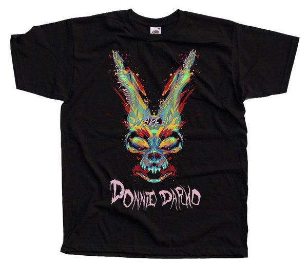 

donnie darko v1, movie poster, jake gyllenhaal dtg t shirt black all sizes s 3xl streetwear funny print sport hooded sweatshirt hoodie