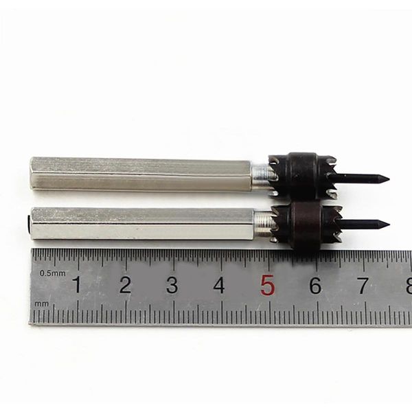

new 2pcs double sided rotary spot weld cutter hss remover sheetmetal drill bit w sqcita toys2010