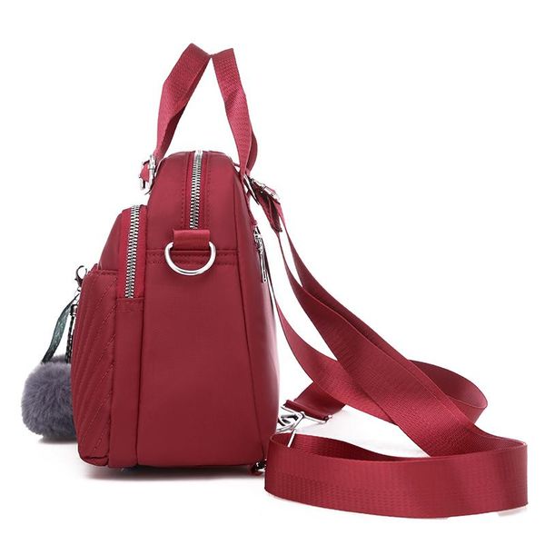 

рюкзак водонепроницаемый оксфорд ткань многофункциональный мешок 2019 новая женская одежда рюкзак волос способа шарика подвеска bbyyqn bdeho