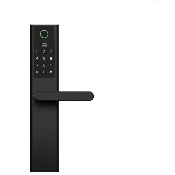 

intelligent fingerprint door lock h2 digital fingerprint electric lock support ic card password for access control