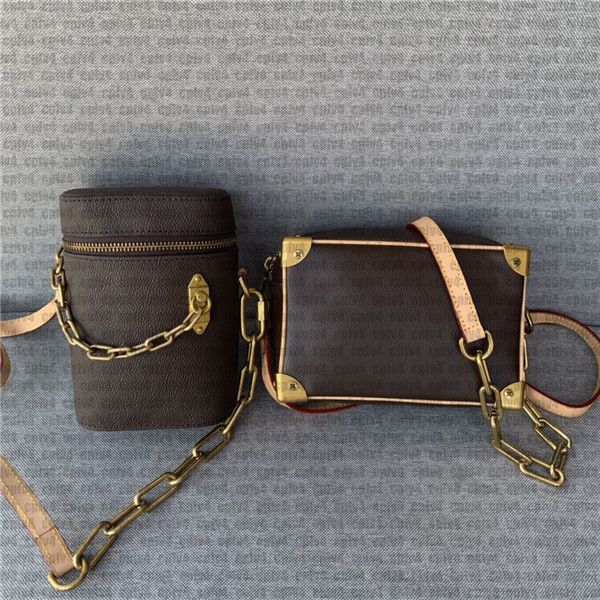 

2020 crossbody bags for women m68906 genuine leather women twist handbag messenger shoulder bag pockets totes shopping bags backpack handbag