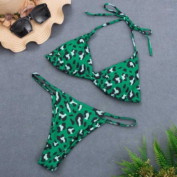 

bikini 2020 new print push up swimwear women thong micro bikini set swimming for suits swimsuit beachwear bathing biquini1, White;black