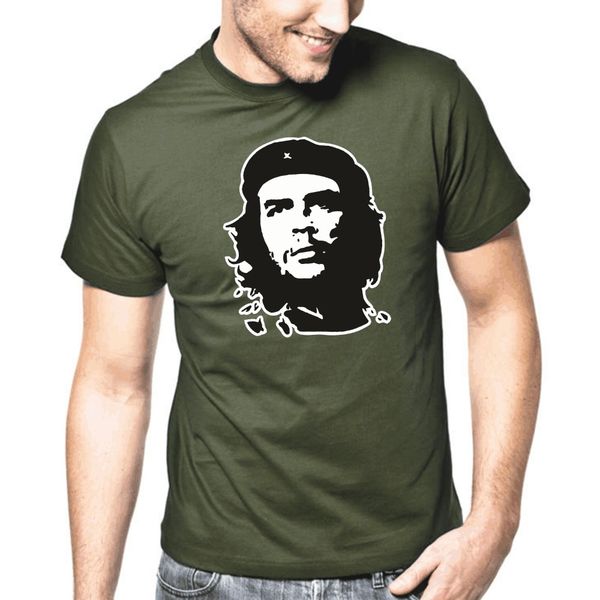 

sport t-shirt fashion 2019 hipster o-neck popular che guevara kult ikone revolution stencil art urban t shirt