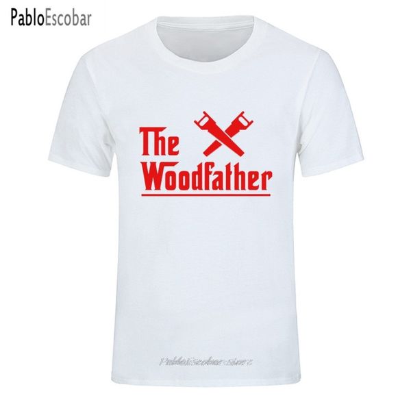 

летний новый вылепить woodfather карпентер работник печати повседневный мужчин с коротким рукавом плюс размер 4xl 5xl балахон дизайнеров фут