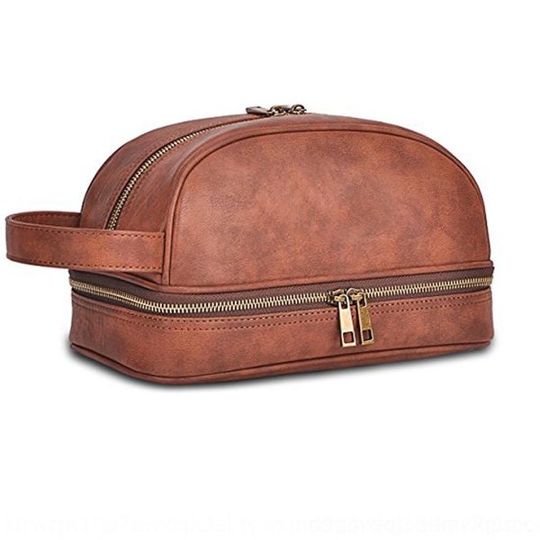 

seg2p travel makeup multi-functional storage deck portable storage pu korean bag men's toiletries double bag mkbra