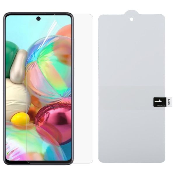 

for galaxy a71 full screen protector explosion-proof hydrogel film