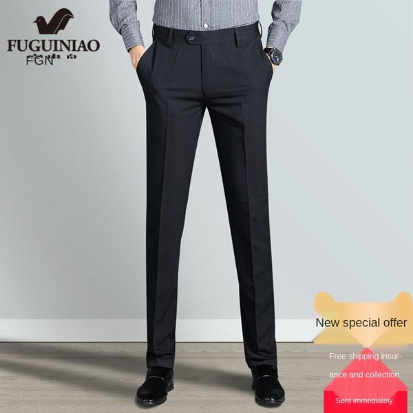 

богатые птичьи брюки мужские летние случайные маленькие ноги длинные брюки для работы брюки и trousersthin серый деловой костюм официально п, Blue