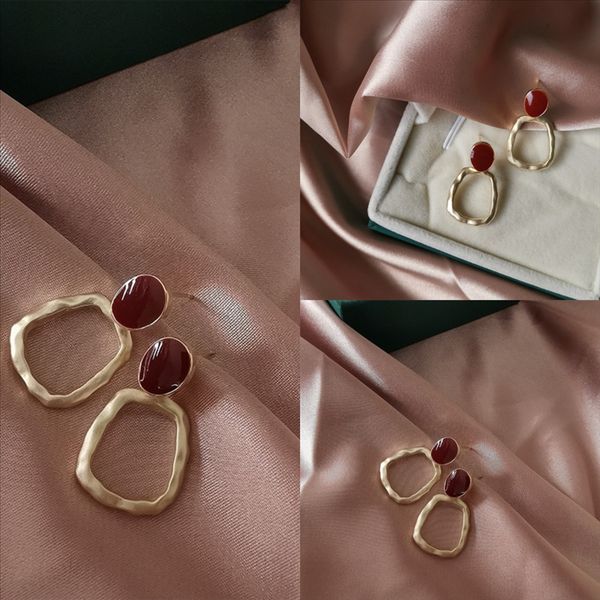 

uya4 elk earrings tree christmas alloy earringschristmas black, Golden