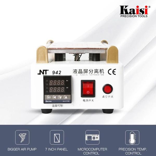 

professional hand tool sets kaisi nt942 mobile phone screen separator vacuum lcd separation and disassembly machine burst repair