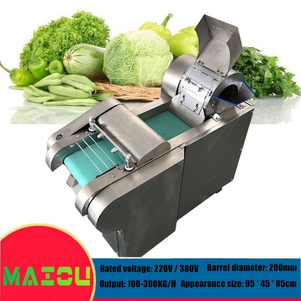 220 v vendita diretta in fabbrica tagliaverdure di alta qualità tritato cipolla verde taglierina/chopper elettrico trituratore di verdure affettatrice 300 kg/h
