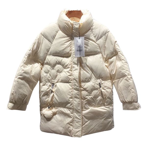 

women warm cotton clothes fur collar winter coat thick cotton padded down jacket faction overcomes the thickening warm coat female winter, Black