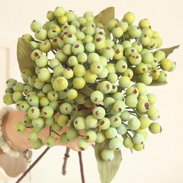 

главная цветы декор berry завод foam green искусственные фрукты аксессуары поддельный поддельный отделение бакка украшения bean малый bbyumk