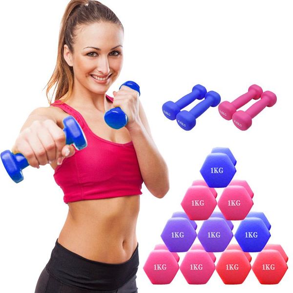 

0.5kg 1kg non-slip dumbbell set weights for fitness men and women exercise fitness sport weights healthy home gym equipment