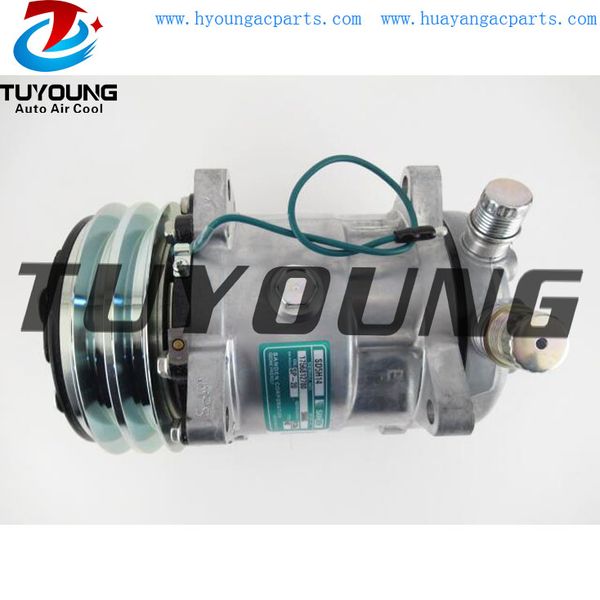 

vehicle air compressor sd5h14 101422 2pk 24v sanden 508 r134a