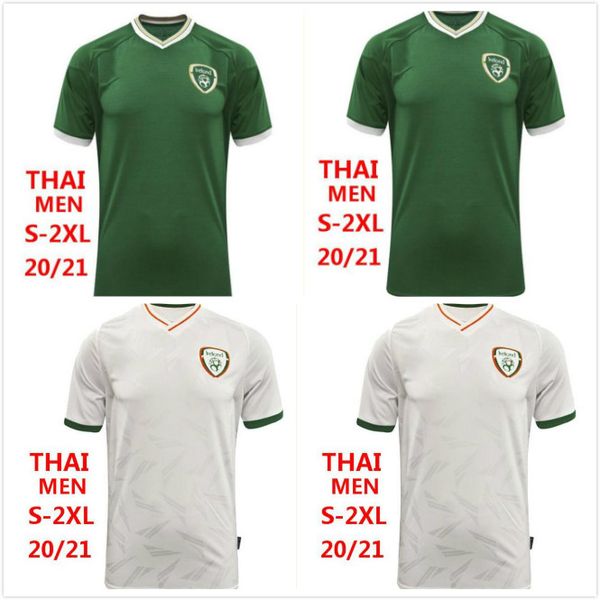

20 21 ireland soccer jersey keane mcclean brady coleman clark hendrick irish national team 2020 2021 football shirt, Black;yellow