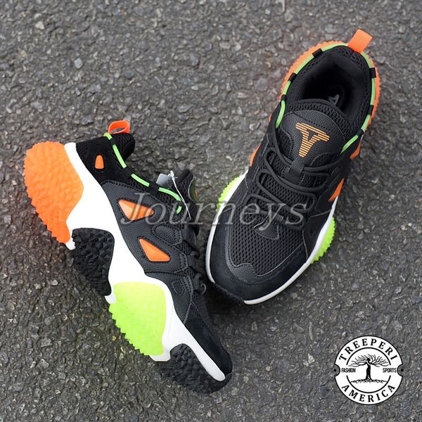 

fashion treeperi durian chunky men women sneakers black volt orange running shoes outdoor trainers us 9.5 eur 43 for men