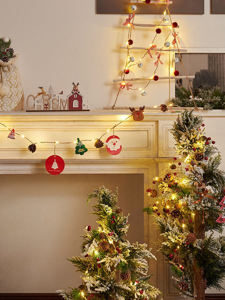 

2021 latest trinkets decoration scene shop tree christmas window 2021new creative pendant new