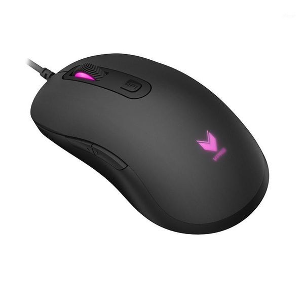 

original rapoo v22 wired gaming mouse with led magic backlit 7 programmable keys for desklapsupport windows xp/10/8/71