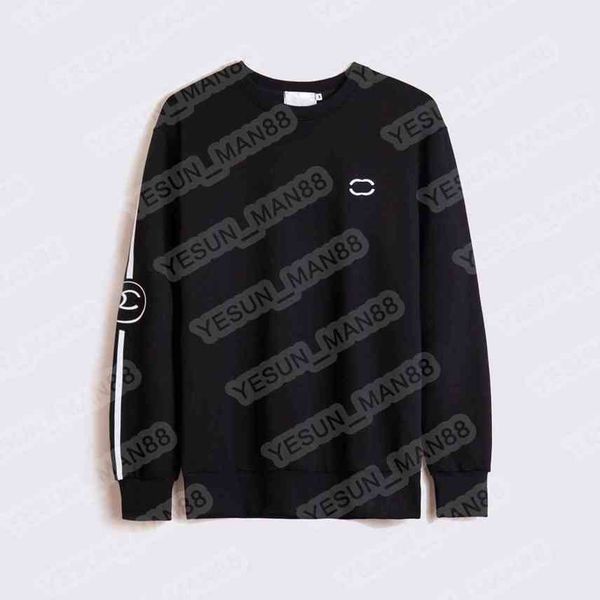 

designer luxury channel winter warm hoodies mens womens fashion streetwear pullover sweatshirts loose hooded lovers autumn clothing, Black