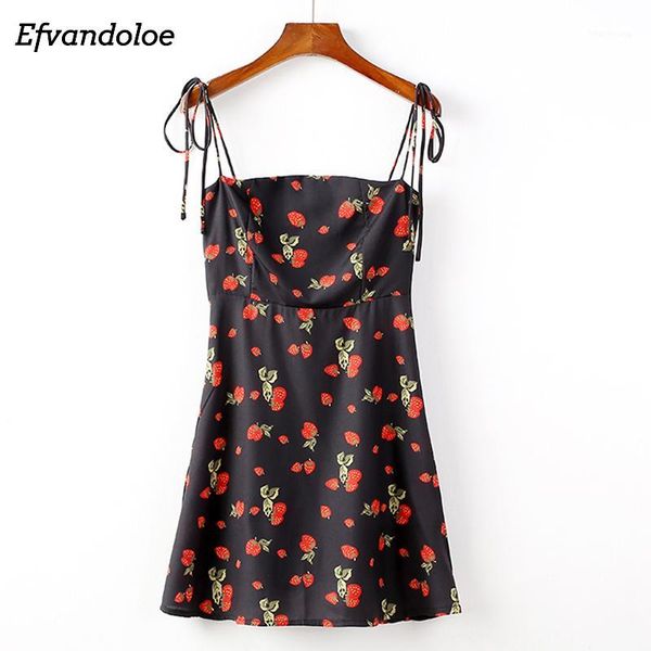 

efvandoloe summer beach dress 2020 bandage bodycon spaghetti strap women dresses mini club sundress1, Black;gray