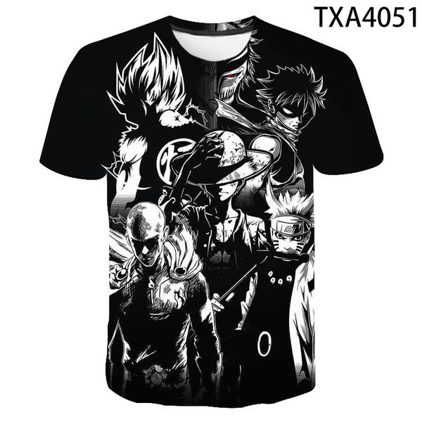 

naruto 3d boy girl printed cool 3d print shirts funny anime graphic men clothing