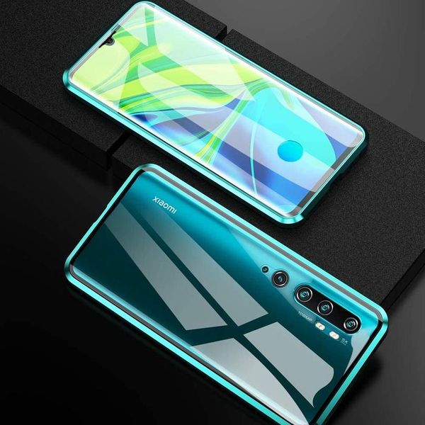 

360 double sided glass magnetic case for xiaomi redmi note 10lite 9s pro 8a mi10 10pro 10ultra plus transparent temper bbypmh