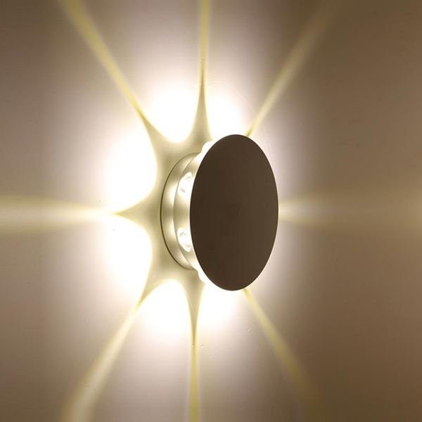 

wall lamp modern creative led el fashion background light effect club aisle round aluminum bl58