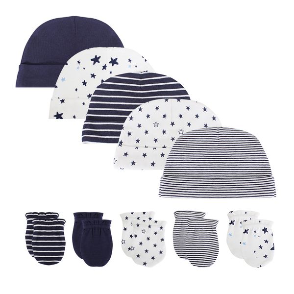 

new baby мальчик девочки шляпа + дети перчатки новорожденный фотографии реквизит хлопка младенческой cap летние аксессуары, детская одежда l, Yellow