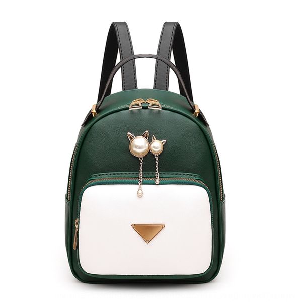 

мультифункциональный милая леди рюкзак 2020 backpackjapan и южная корея новой моды цветовой контраст рюкзак одного плеча сдвоенного пакера ж