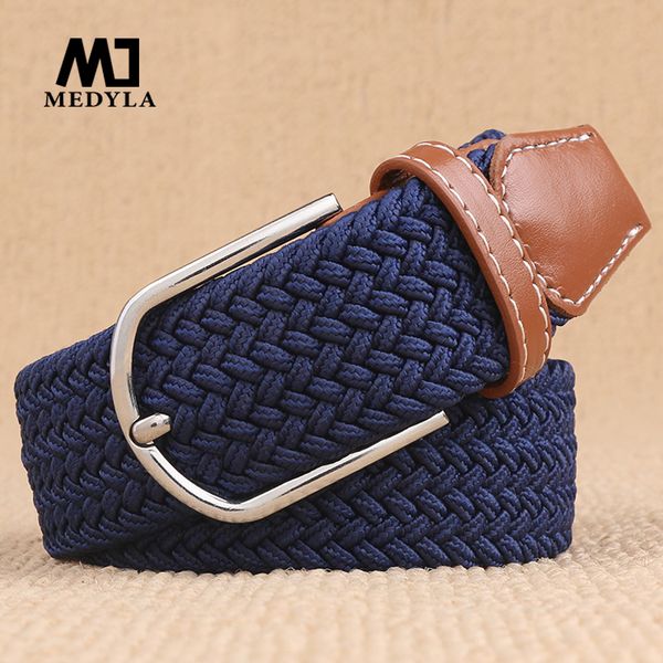 

medyla 100-120x3.2cm новых людей по уходу за детьми эластичных джинсов вязаных поясов вскользь stretch тканого пояса женских, Black;brown