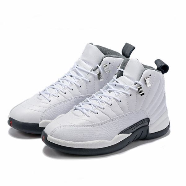 

лучшая оптовая 12 12s mens basketball обуви утепленного gym red game royal фиб cny быки университета синих мужчины спорт кроссовки размер 7