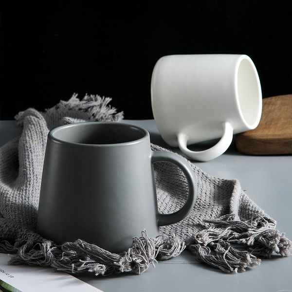 

простой кубок керамическая кружка творческий прохладный завтрак молочный кубок бытовой воды кубок управление чай кофе sqcxgd pp2006