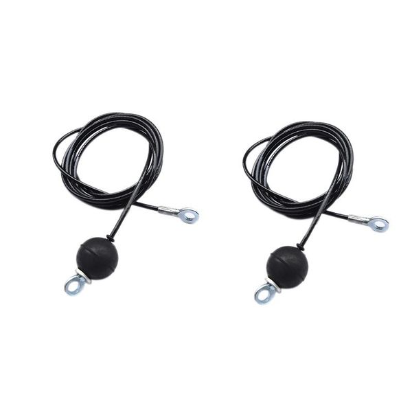 

2.5m 1.4m gym cable wire rope heavy duty steel replacement parts for fitness lat and lift pulley system, gym equipment