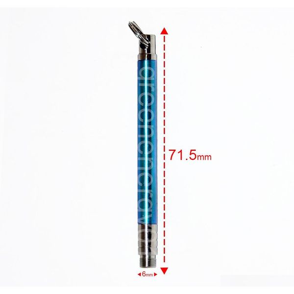 

tiartisan titanium toothpick with holder keychain eco-friendly ultralight portable keychain titanium toothpick and box case ndipq