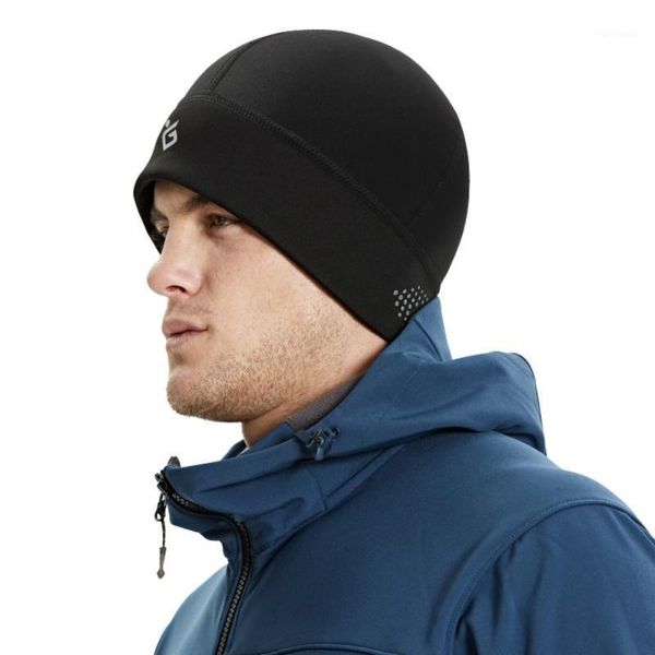 

cycling caps & masks 2021 winter outdoor ski hats for men and women waterproof windproof ear protection all-inclusive warm hood hat1, Black