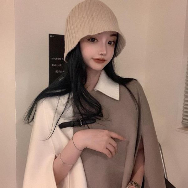 

new winter coat women oversize fashion cashmere wool outerwear female long thickening warm woolen overcoat womens trench coats, Black