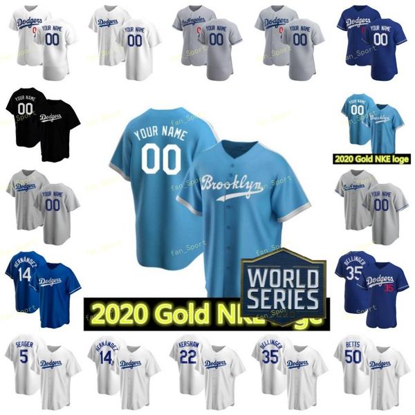 

2020 2021 ws patch jerseys austin barnes blake treinen chris taylor dustin may custom man women kid youth shirt stitched, Blue;black