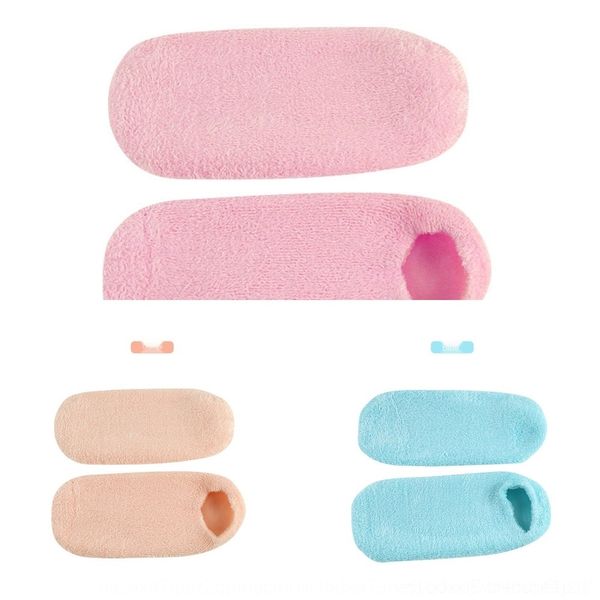 

cunfg feather yarn cover oil board foot essential beauty foot cover nylon moisturizing beauty gel gel board socks floor socks zsgg7, Black