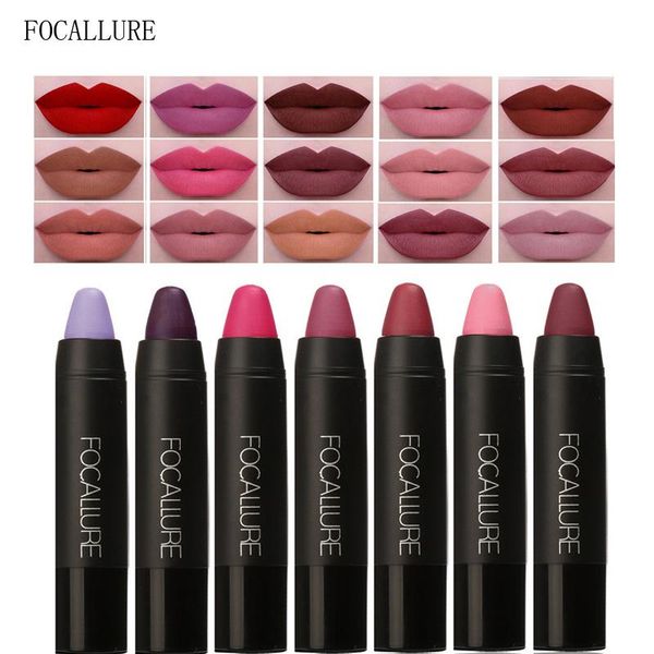 

cosmetics makeup 19pcs/set waterproof matte lipstick makeup cosmetics long lasting nude women lipsticks gloss lip make up crayons set