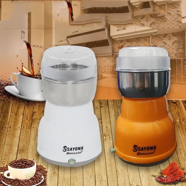

electric coffee grinders stainless steel bean grinder home grinding milling machine accessories-eu plug1