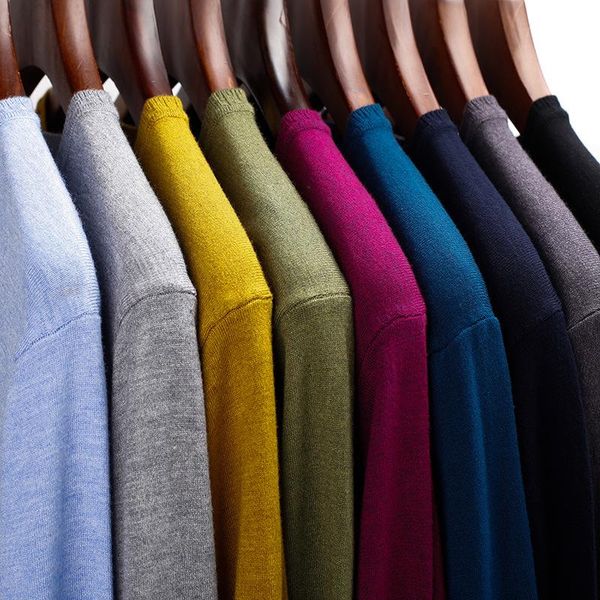 

men's sweaters autumn winter warm sweater man solid color slim pullover men o-neck v-neck thin brand knitted, White;black
