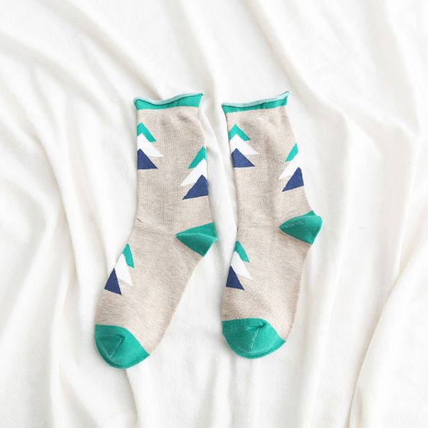 

новый курчавый хлопка мультфильм лесных женщин осень и зима новая улица моды верхней моды женские носки носки осень зима 2019 e5mgn e5, Black