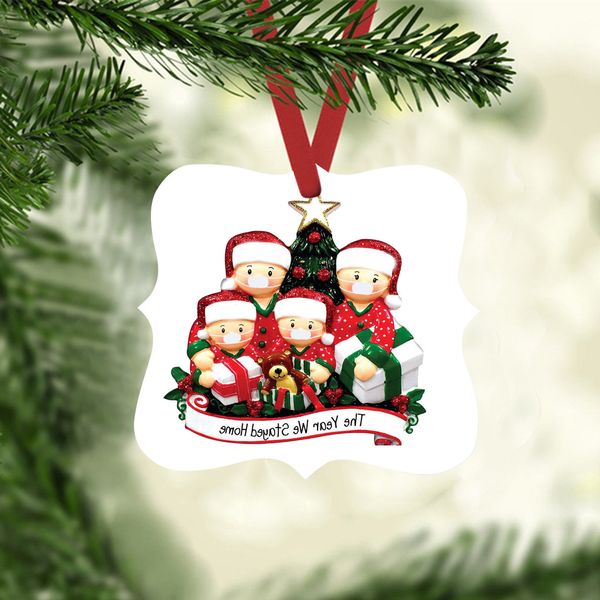 

ornament wooden christmas decoration pendant crafts 1pc with rop diy 2020 personalised hanging plaque xmas wood tags#40