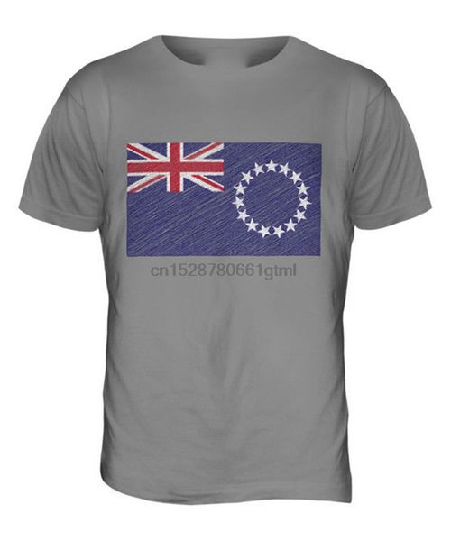 

cook islands scribble flag mens t-shirt tee giftfootball shirt custom graphic tees tee shirt sport hooded sweatshirt hoodie